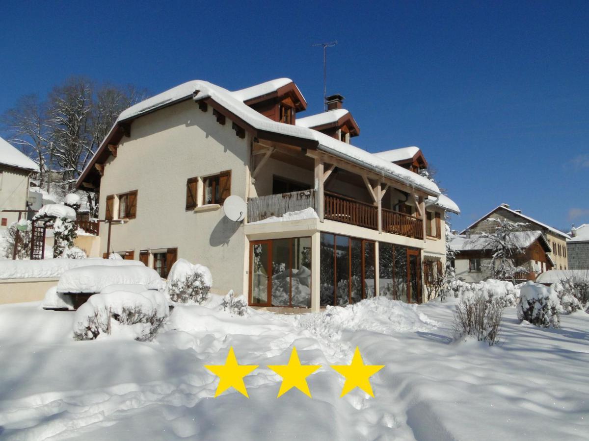 Gite 829 Montagnes Du Jura Avec Spa Et Sauna Classe 3 Etoiles Foncine-le-Haut Bagian luar foto